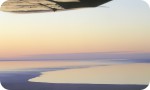 Lake Eyre tours - views from the plane